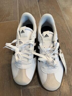 adidas White & Black Women's Athletic Sneakers